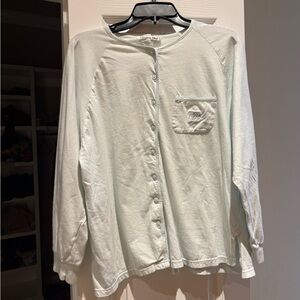 Christian Dior Button-Up pajama shirt